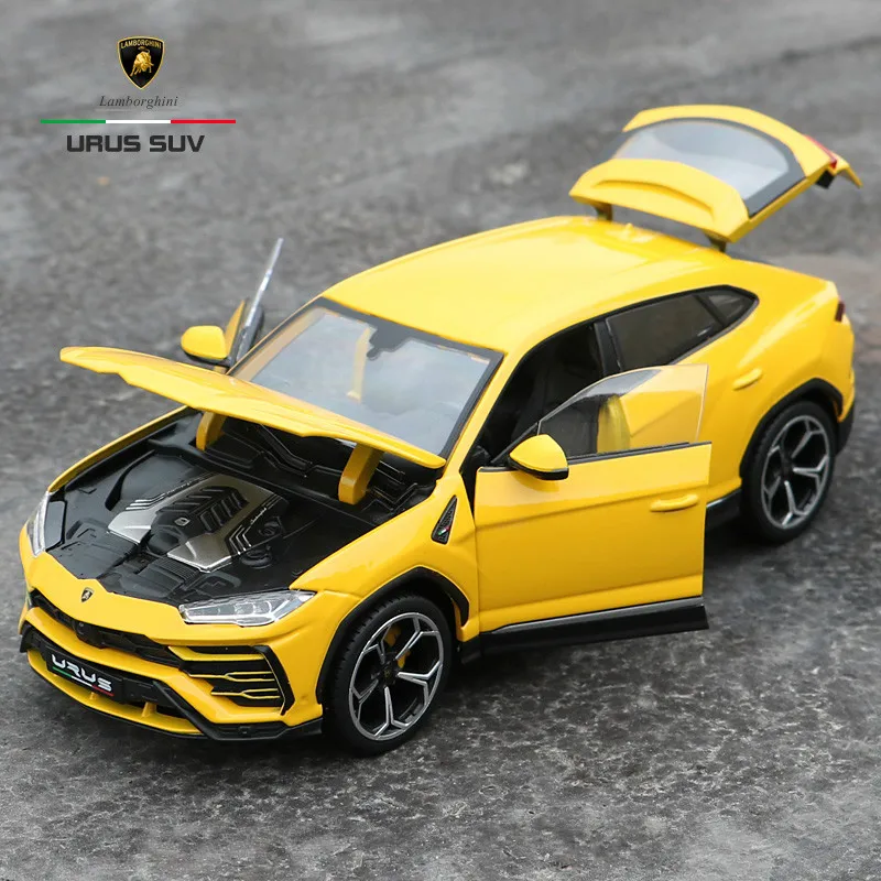 Collectible Alloy gld52 Stactic Scale Sports Car Models Die-cast coche carro Toys for Children 1:18 auto Vehicle Rambo Urus SUV | Игрушки и