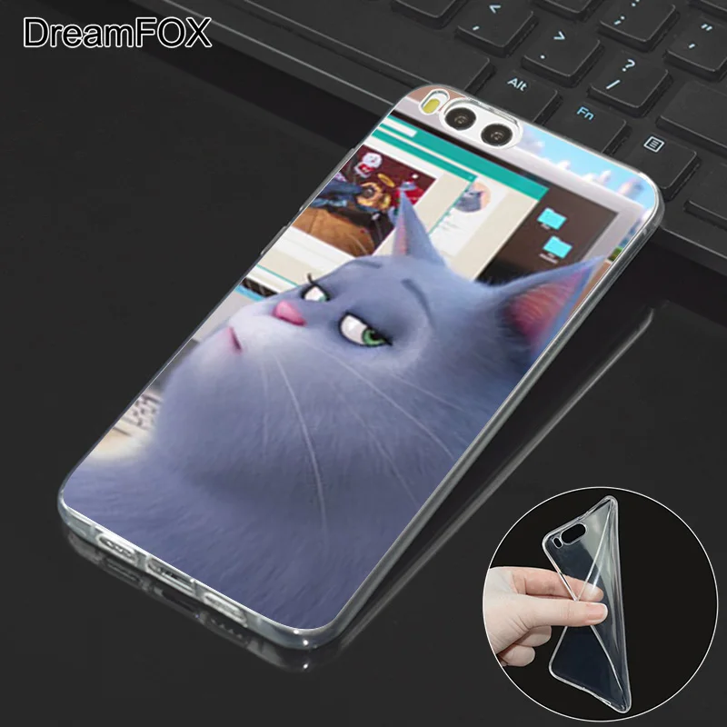 DREAMFOX L378 Тайная жизнь домашних животных силиконовый чехол-накладка из мягкого ТПУ