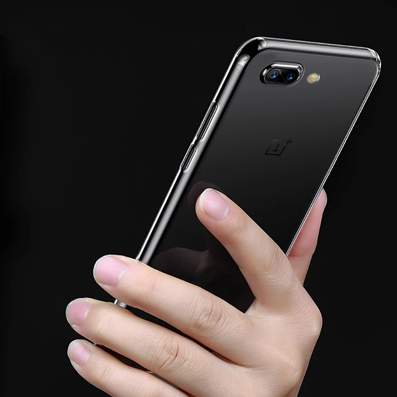 Чехол для oneplus 5 прозрачный чехол из ТПУ Ультратонкий Мягкий силиконовый телефона