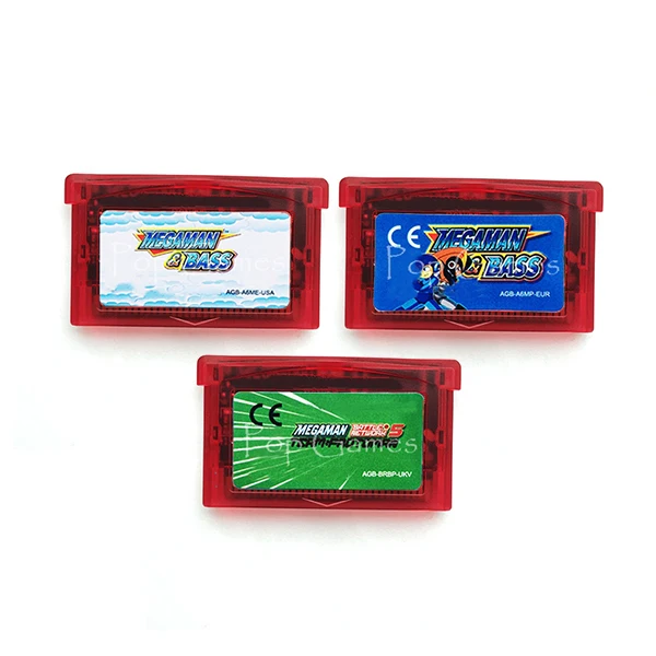 Мега мен бас Megaman Battle Network 5 команда Protoman 32 бит картридж для видеоигр консоль карта