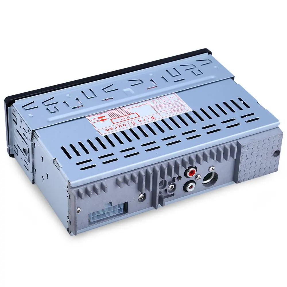 12V Bluetooth Стерео FM радио MP3 аудио плеер Съемная передняя панель SD AUX USB 1 DIN