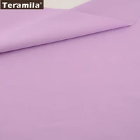 home textile material qulting sewing 100 cotton fabric classic solid light purple color twill fabric tela decration patchwork