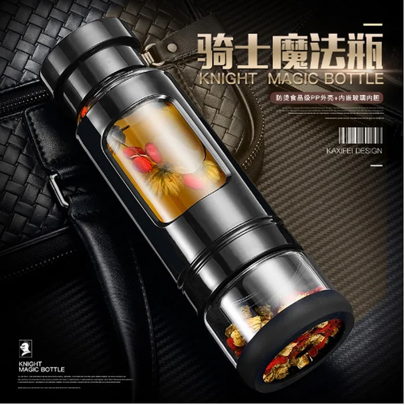 Горячая Распродажа 2017 стеклянная бутылка для воды 430 мл высокопрочная подкладка