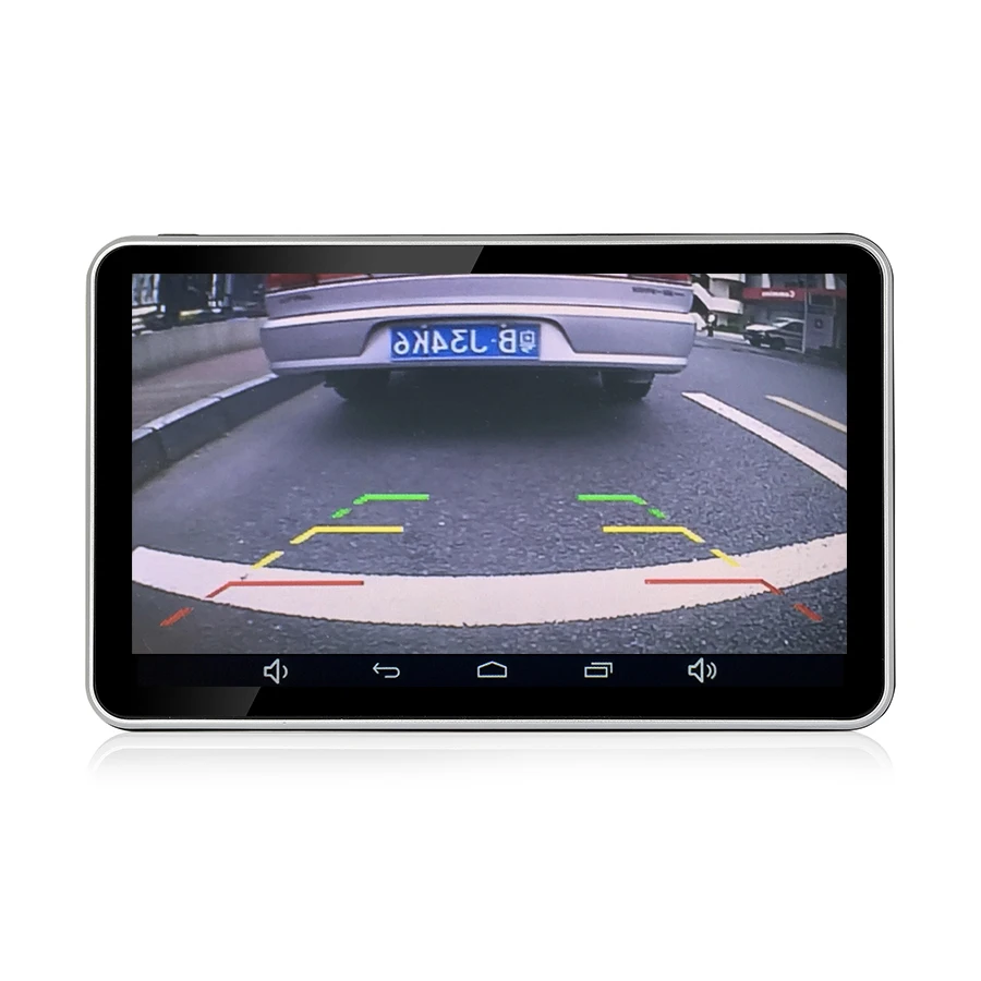 Udricare 7 дюймов gps Android Wi-Fi Bluetooth навигации DVR 16 ГБ Quad-core Двойной объектив вид сзади