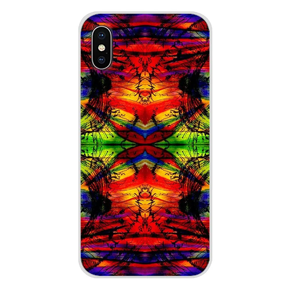Чехол для телефона Apple iPhone X XR XS MAX 4 1 5 6 6S 7 8 Plus ipod touch абстрактные яркие аксессуары LSD