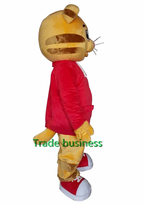 

Sell Like Hot Cakes Daniel Tiger Mascot Costume Daniel Tiger Fur Mascot Costumes