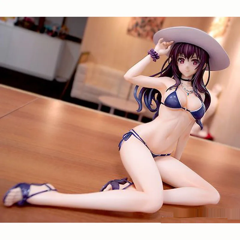 Сексуальная аниме фигурка Misaki Kurehito Kasumigaoka купальные костюмы Utaha Ver. ПВХ Коллекция