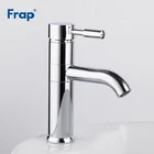 Новый смеситель Frap F1052, вращающийся на 360 градусов кран для раковины, серебристый хромированный смеситель для ванной комнаты, кран с одной ручкой
