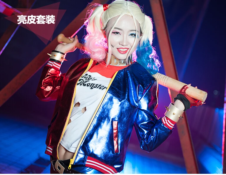 Харли Квинн Бэтмен Папины Лил отряд самоубийц костюм Косплэй футболка | Игрушки и