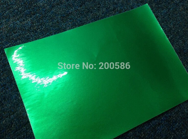 Глянцевый металлический зеленый виниловая пленка блестящая конфетная зеленая