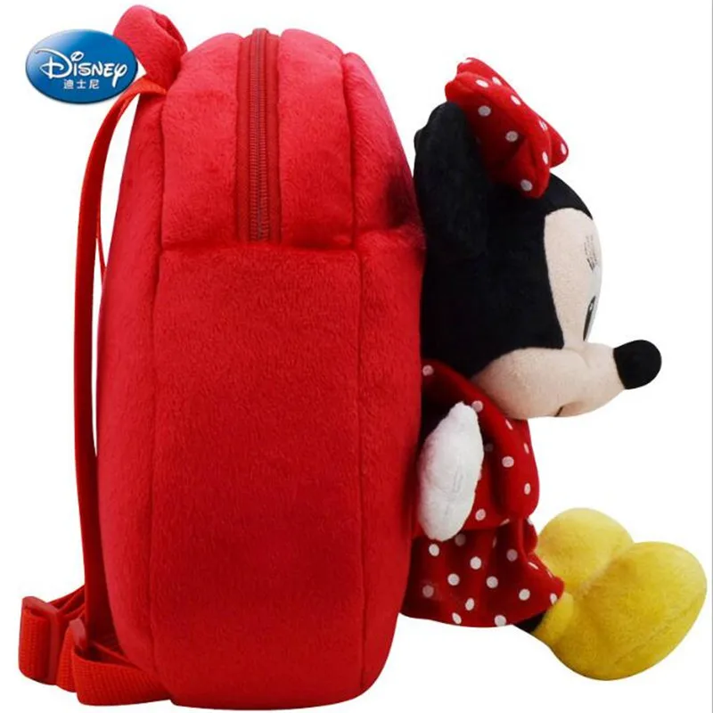 Disney Оригинальный рюкзак школьный Плюшевые Игрушечные лошадки Kawaii Минни Микки