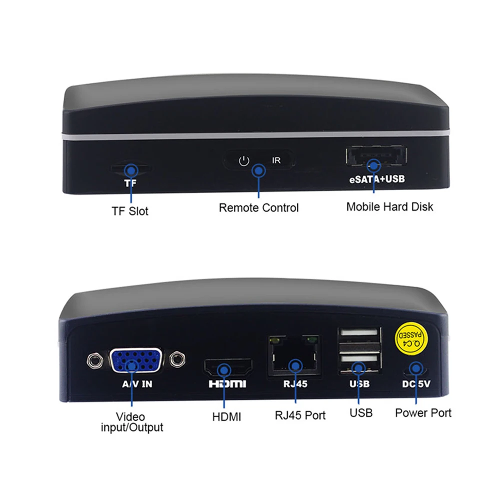 COOVISION 4 Channel H.264 1080P mini SD NVR recorder for ipcam | Безопасность и защита