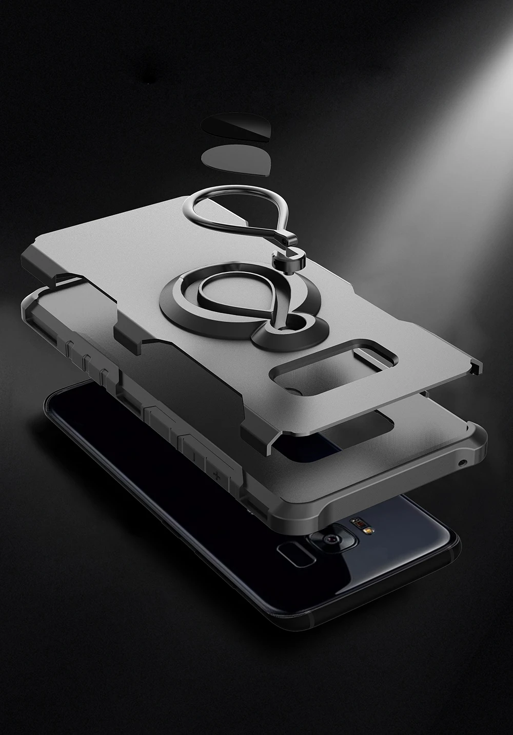 OUDINI палец кольцо чехол для телефона для samsung galaxy S9 S8 плюс S7 край J2 J3 J5 J7 Prime J330 J530 J730 защитный чехол для телефона