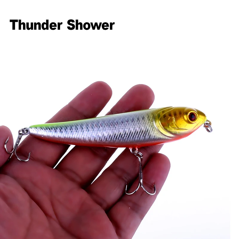 ThunderShower 4 шт. Топ карандаш для воды 10 см 14 г рыболовная приманка Pencli искусственная