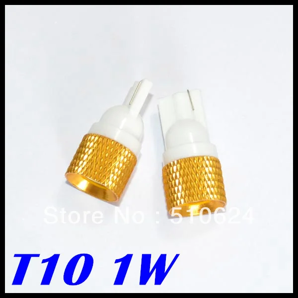 Бесплатная доставка + Лучшая Цена T10 1 Вт Светодиодная Автомобильная лампочка