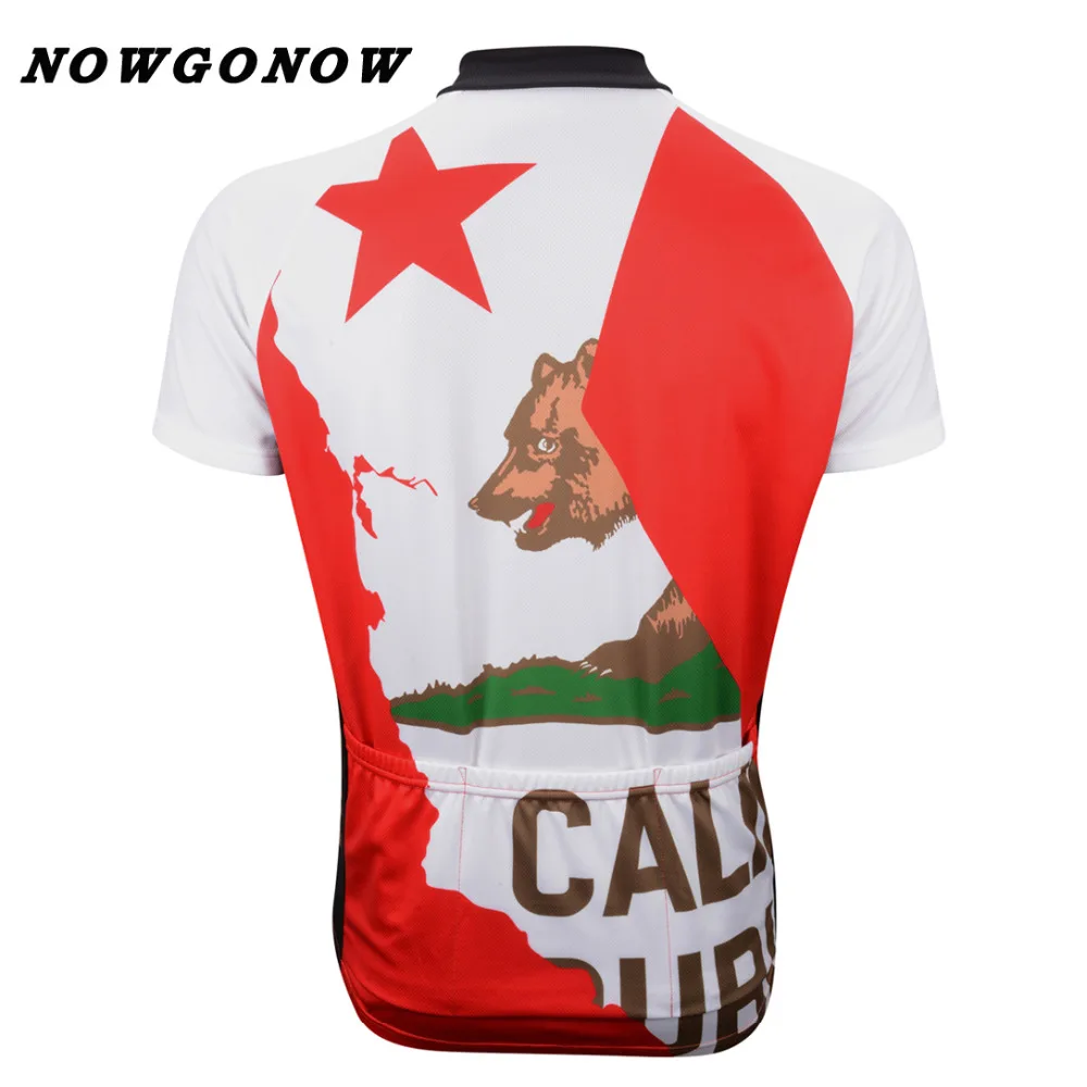 NEW 2017 Road Mountain CALIFORNIA BEAR Classical Team Bicycle Bike Cycling Jersey / Wear Clothing Breathable JIASHUO Customized | Спорт и