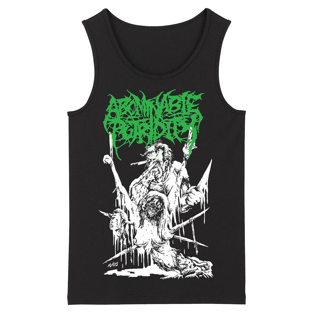 Bloodhoof abominable putridity твердого металла Deathcore в стиле рок панк мужское верхние черные