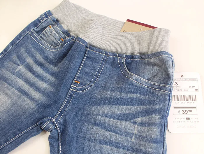 New Arrival Baby Denim Jeans Boys Girls Skinny Kids Spring Long Pants High Quality Casual | Мать и ребенок