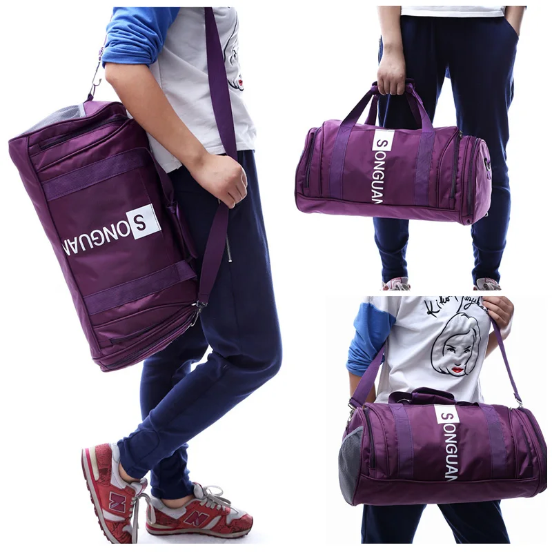 

Hot Waterproof Nylon Sports Men Women Gym Bags With Shoes Pocket Training Travel Hiking Handbag Yoga Duffel Bags Mochila Bolso