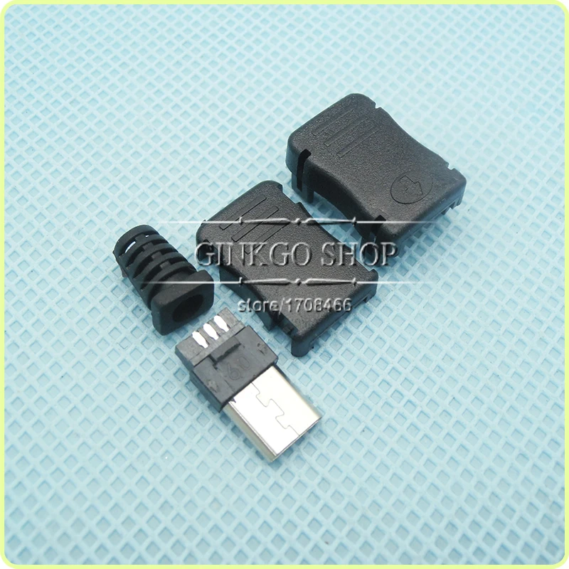 50 компл./лот 4 в 1 разъем для зарядки планшета MICRO USB 5P Micro 5Pin DIY штекер|lot lot|lot diylot micro