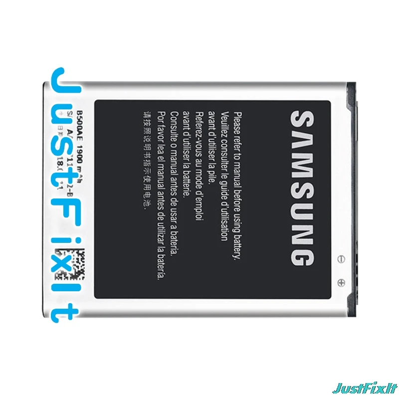 B500AE 100% оригинальная замена Батарея для samsung GALAXY S4 мини I9190 I9192 I9195 I9198 B500BE телефон 1900