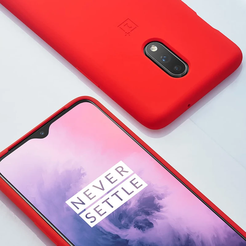 Чехол для OnePlus 7 Оригинальный чехол 100% Oneplus Pro защитный нейлоновый с песчаником one
