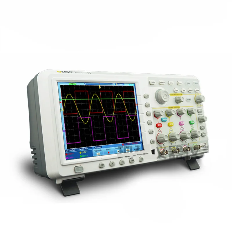 Цифровой осциллограф Owon TDS8104 100 МГц 2GS/s 7 6 МТС 4 канальный сенсорный