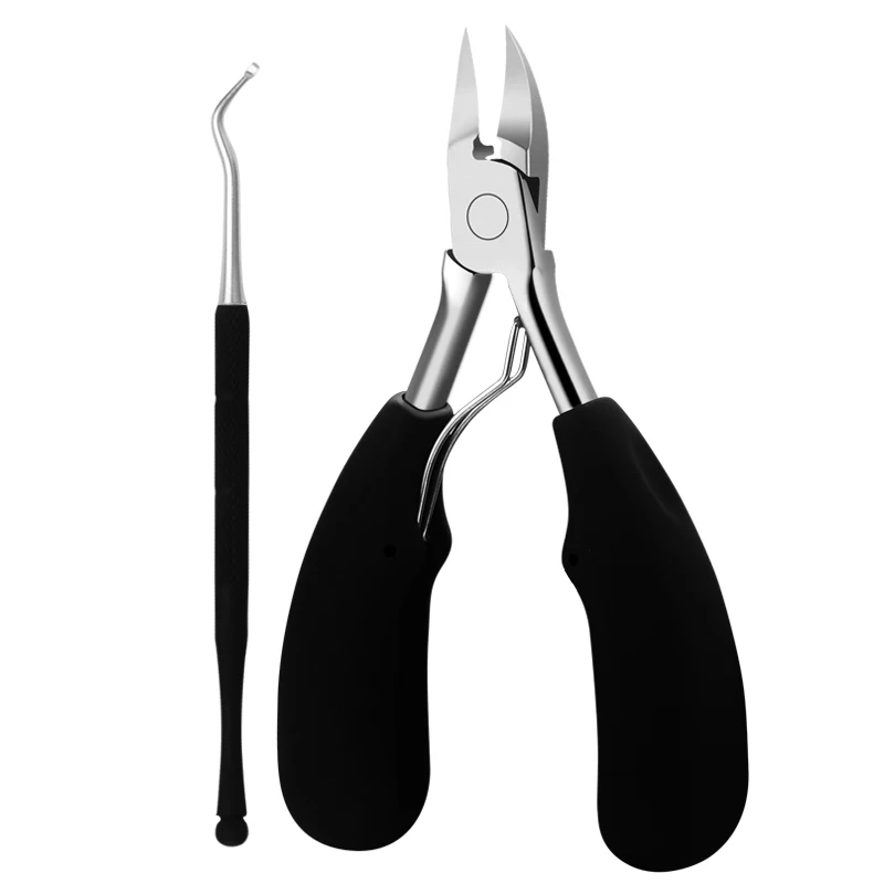 2Pcs/Set Single Springs Stainless Steel Nail Cuticle Nipper Clipper Toenail Scissor Dead Skin Remove Pedicure Tool BT60 | Красота и