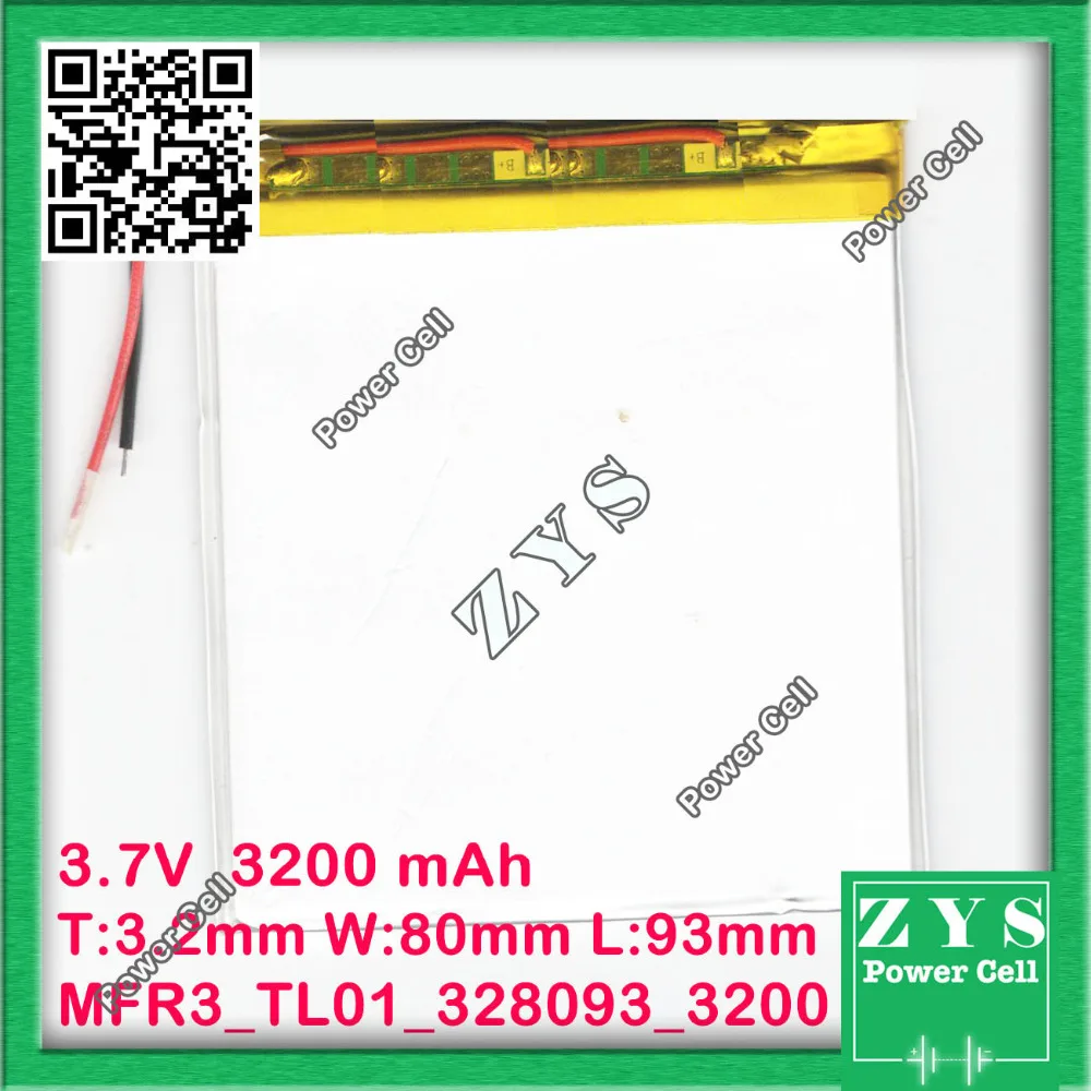 

Безопасная упаковка (уровень 4), 3,7 в, 3200 мАч, литий-полимерный аккумулятор 328093, литий-полимерный аккумулятор, литий-ионный аккумулятор для Mp3, ...