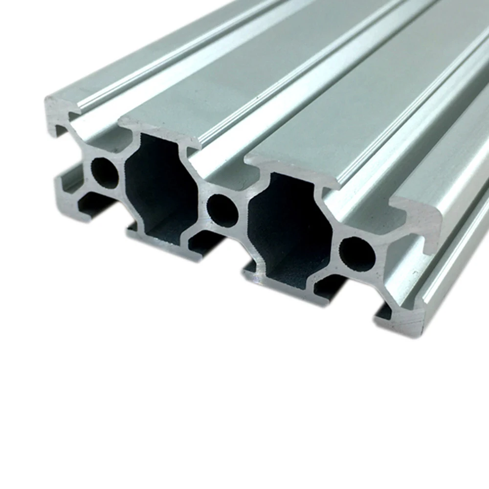 

1PC 2060 Aluminum Profile Extrusion 100mm- 800mm Length European Standard Linear Rail for DIY CNC 3D Printer Workbench