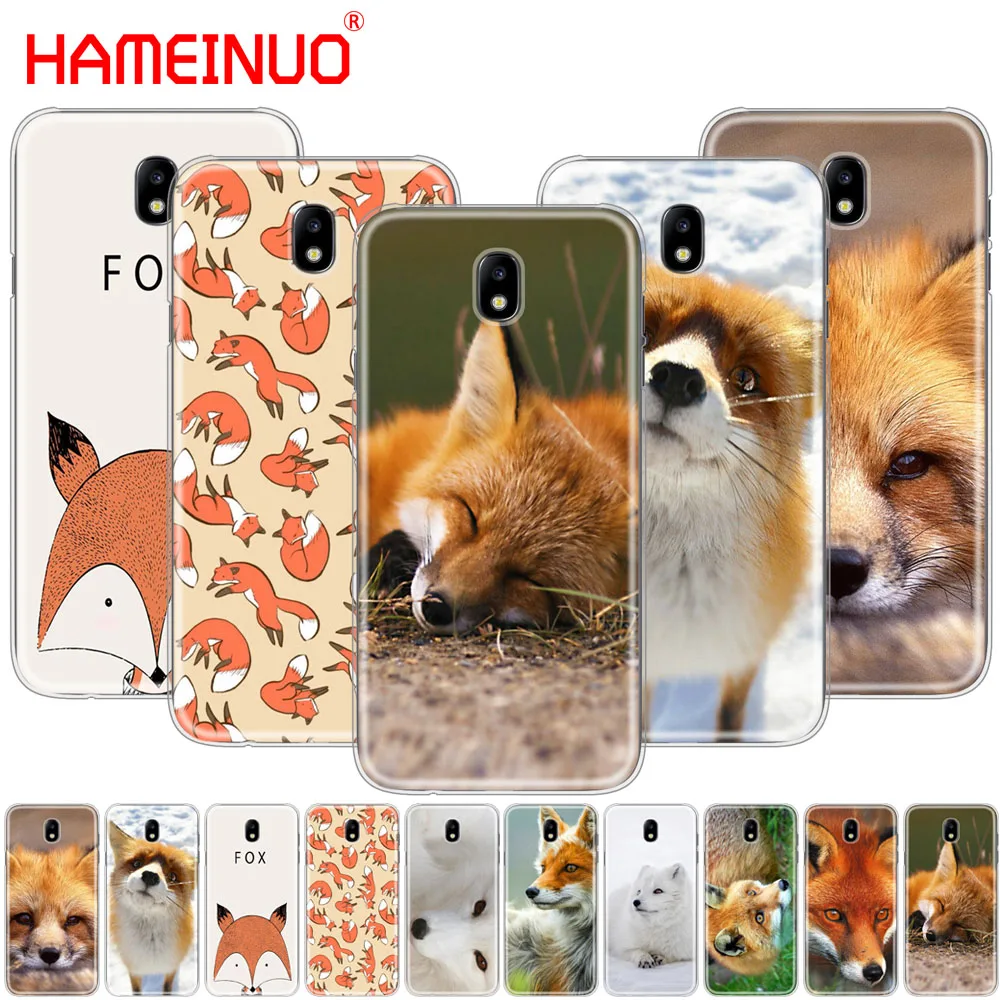HAMEINUO A чехол с изображением лисы для телефона Samsung Galaxy J3 J5 J7 2017 J527 J727 J327 J330 J530 J730