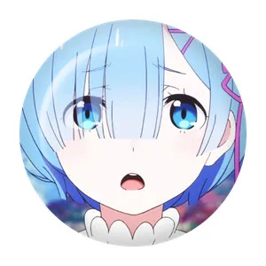 ZXFJXR 58 мм анимация Re Life в другом мире от Zero Emilia Rem Ram Sister круглый значок брошь аниме