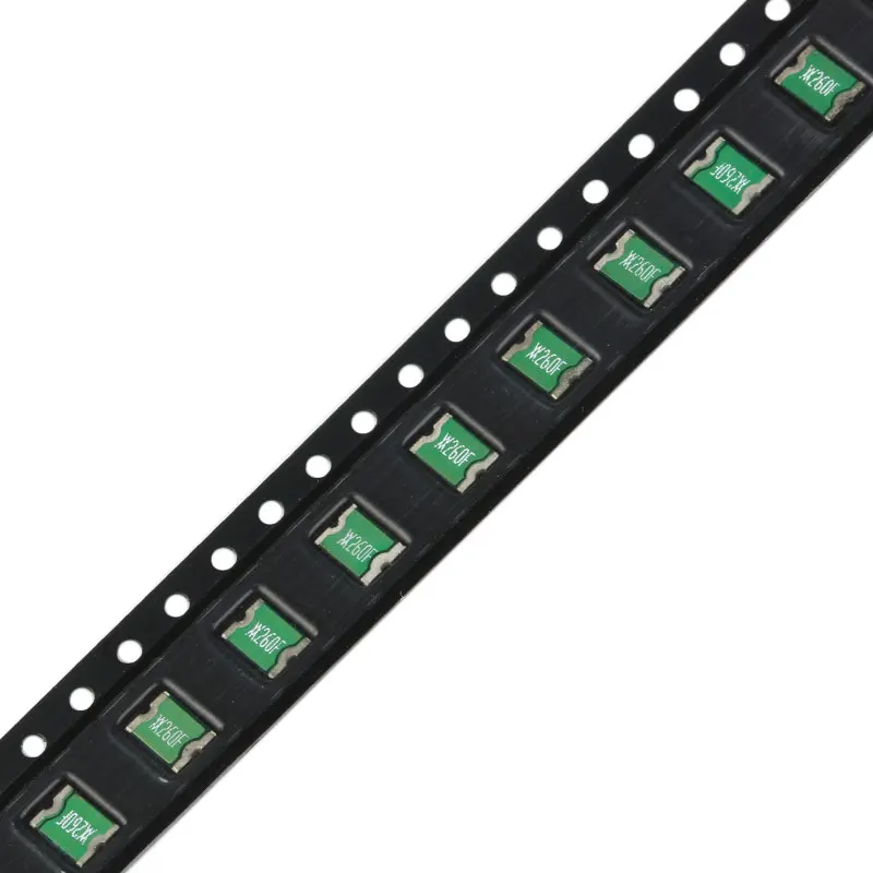 50 шт./лот 1812 0.1A/0.2A/0.5A/0.75A/1.1A/1.5A/1.6A/2A/2.6A/3A/3.5A SMT SMD сбрасываемый предохранитель PPTC