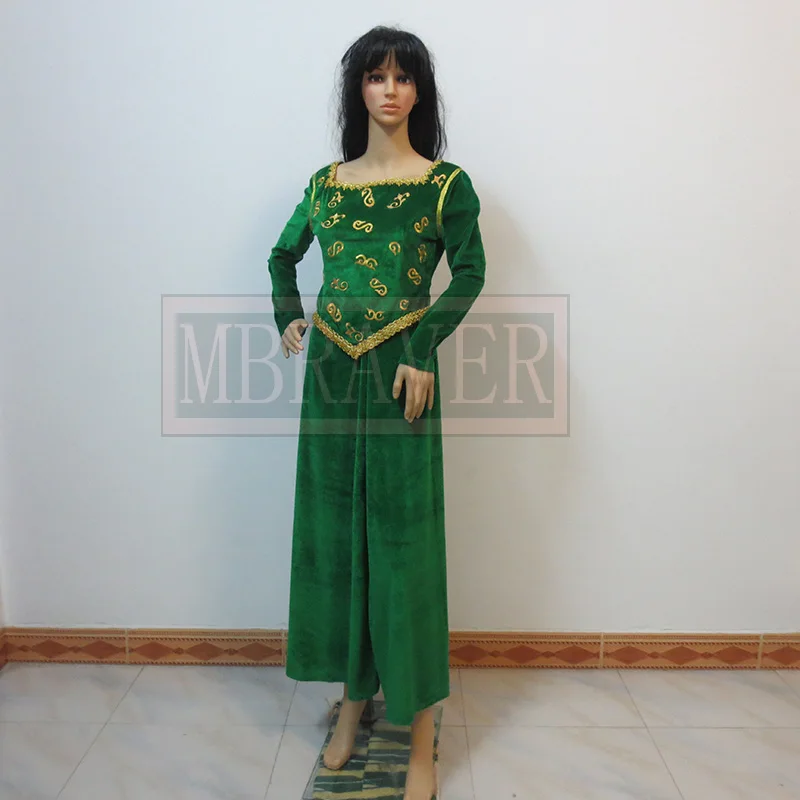 Индивидуальный заказ Шрек принцесса платье Фионы костюм для косплея аниме детей