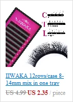 IIWAKA красота наращивание ресниц одноразовая Тушь для бровей палочка аппликатор катушки