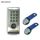 Бесплатная доставка, металлическая цифровая электронная клавиатура с паролем, кодовые замки и 2 брелока