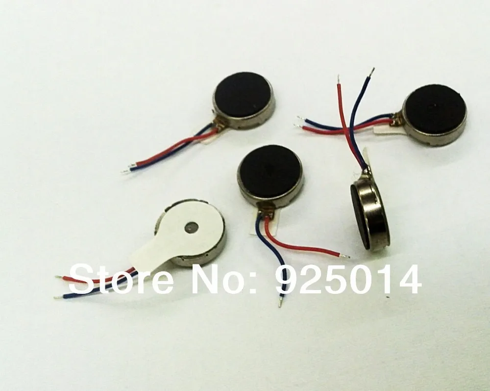 Вибрирующий микромотор плоский диаметр 10 мм толщина 2 7 50 шт./лот 3 в|coin vibration micro