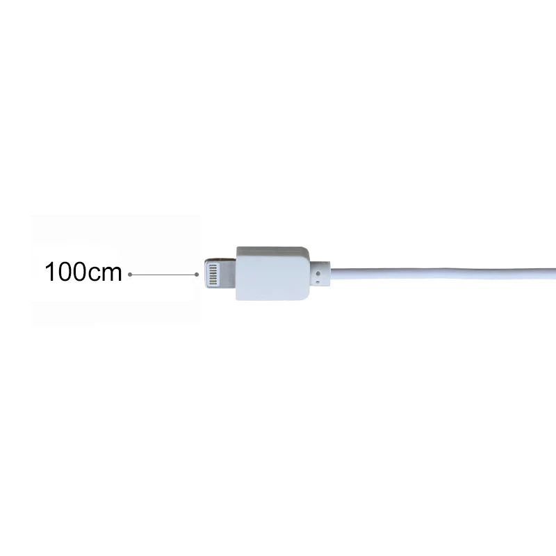 100 см освещения зарядный кабель USB iOS TYPEA 8pin синхронизации данных для iPhone iPad