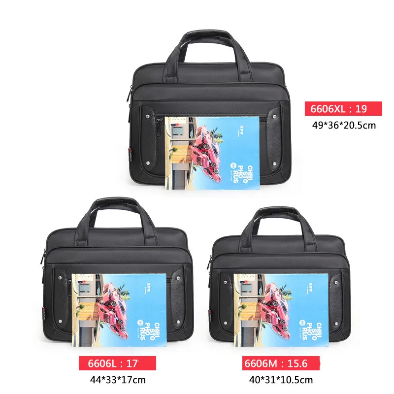 Портфель для ноутбука сумка из ткани Оксфорд многофункциональные