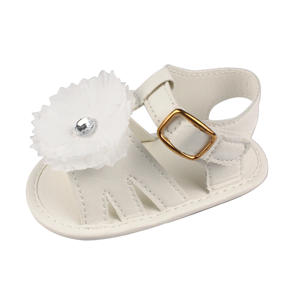 Модные сандалии для маленьких девочек Летние Нескользящие кроссовки с мягкой