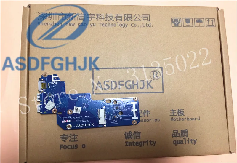 Для Dell 15R 5520 7520 ноутбук USB Ethernet печатная плата LAN разъем платы LS-8242P | Компьютеры и