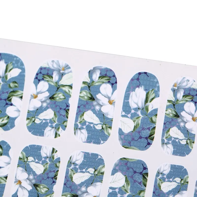 1 лист ногтей новый дизайн переводная наклейка для воды Сделай Сам тату слайдер