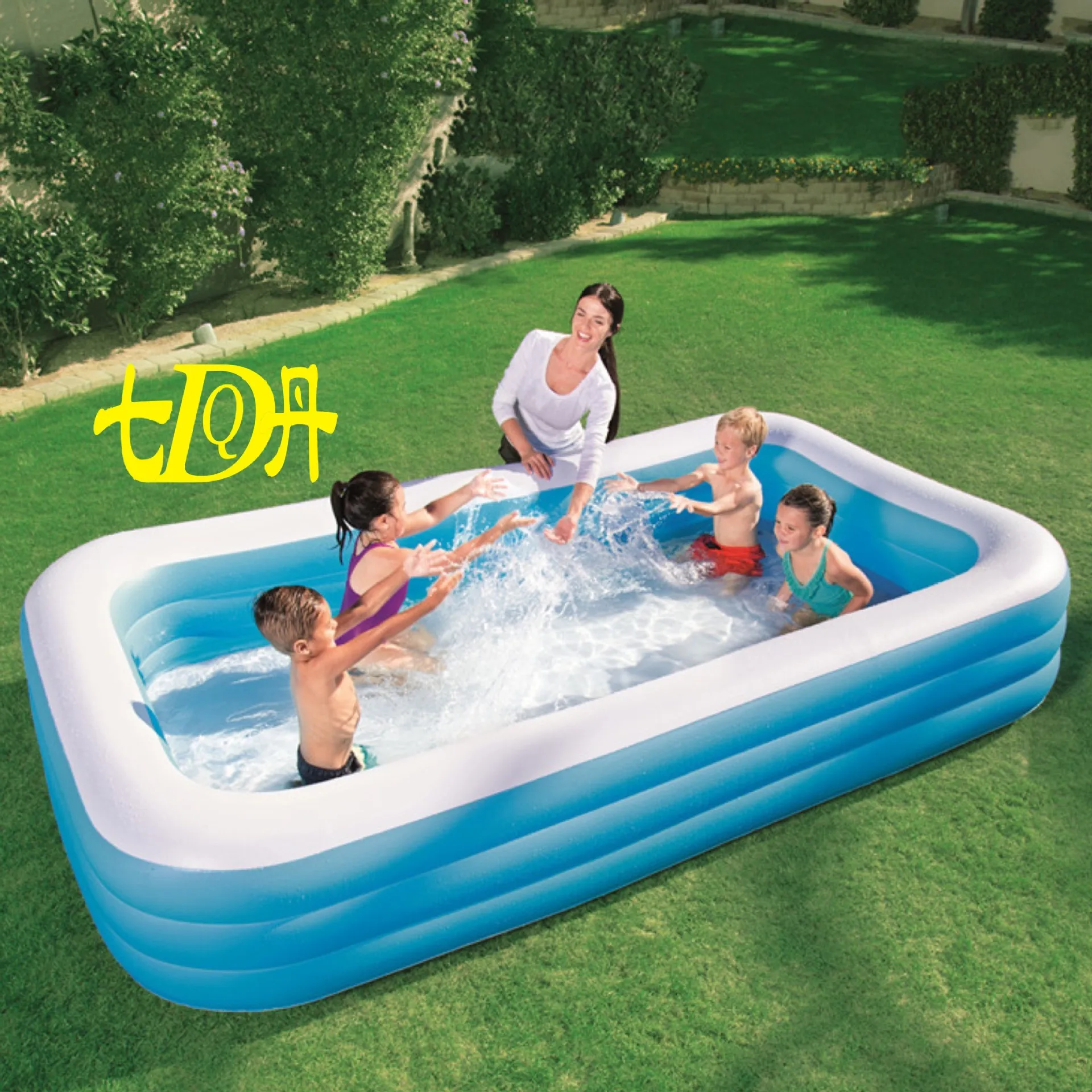 Детский надувной бассейн семейный для взрослых ванна детский jjK1aMCyY9 | Спорт и