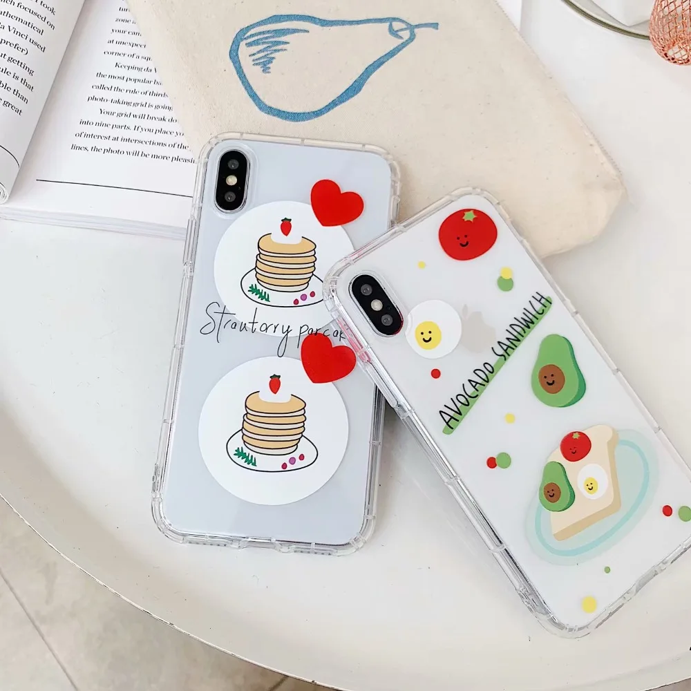 ORYKSZ милый узор чехол для телефона iPhone X XS Max XR iphone 8 7 6S Plus Силиконовый ТПУ