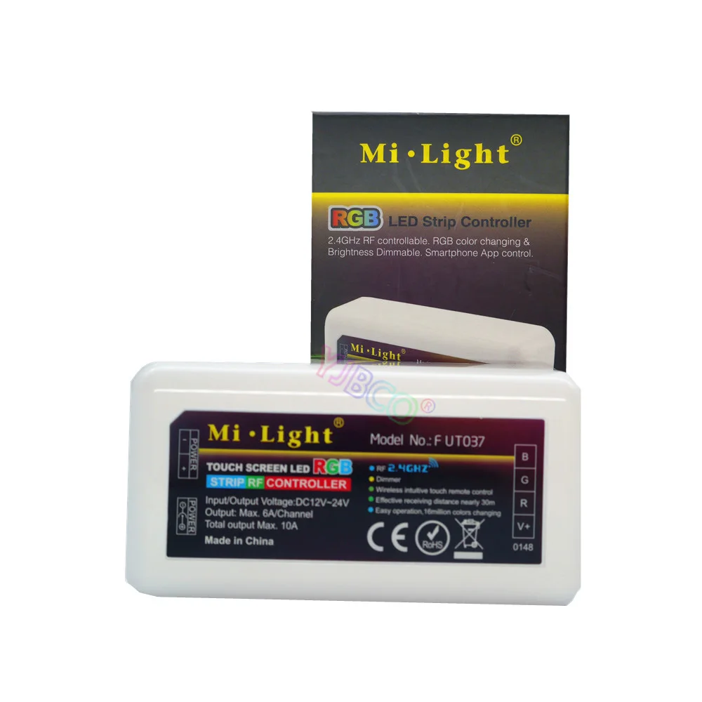 Miboxer RGB/RGBW Светодиодная лента светорегулятор 2 4G 4 зонная яркость смарт панель WiFi