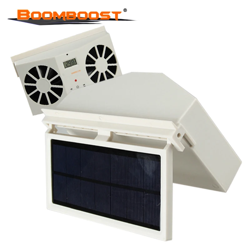 2 Вт Солнечная энергия автомобиля Авто вентиляционное отверстие прохладный