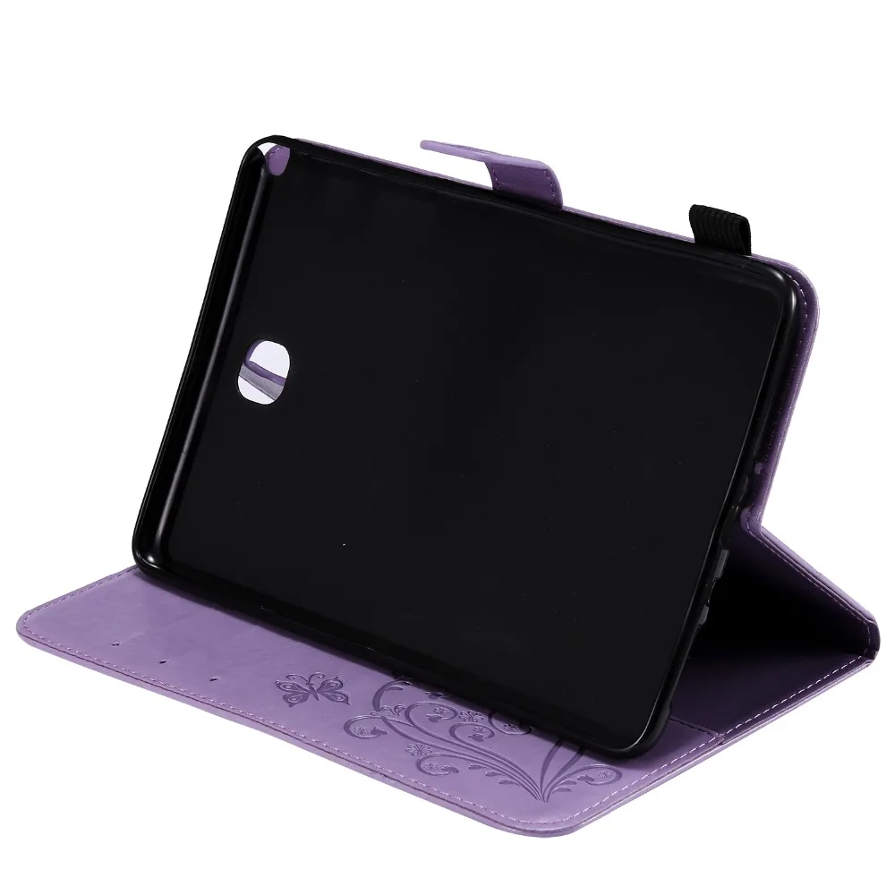 3D чехол для планшета с тиснением в виде бабочки Samsung Galaxy Tab A 8 0 &quotT350 T355 P350 P355