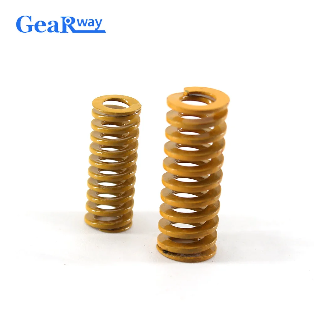 

Gearway жёлтая компрессионная пружина Легкая загрузка пружина TF8x60/8x65/8x90/8x95/8x100 мм 58% коэффициент сжатия пружина