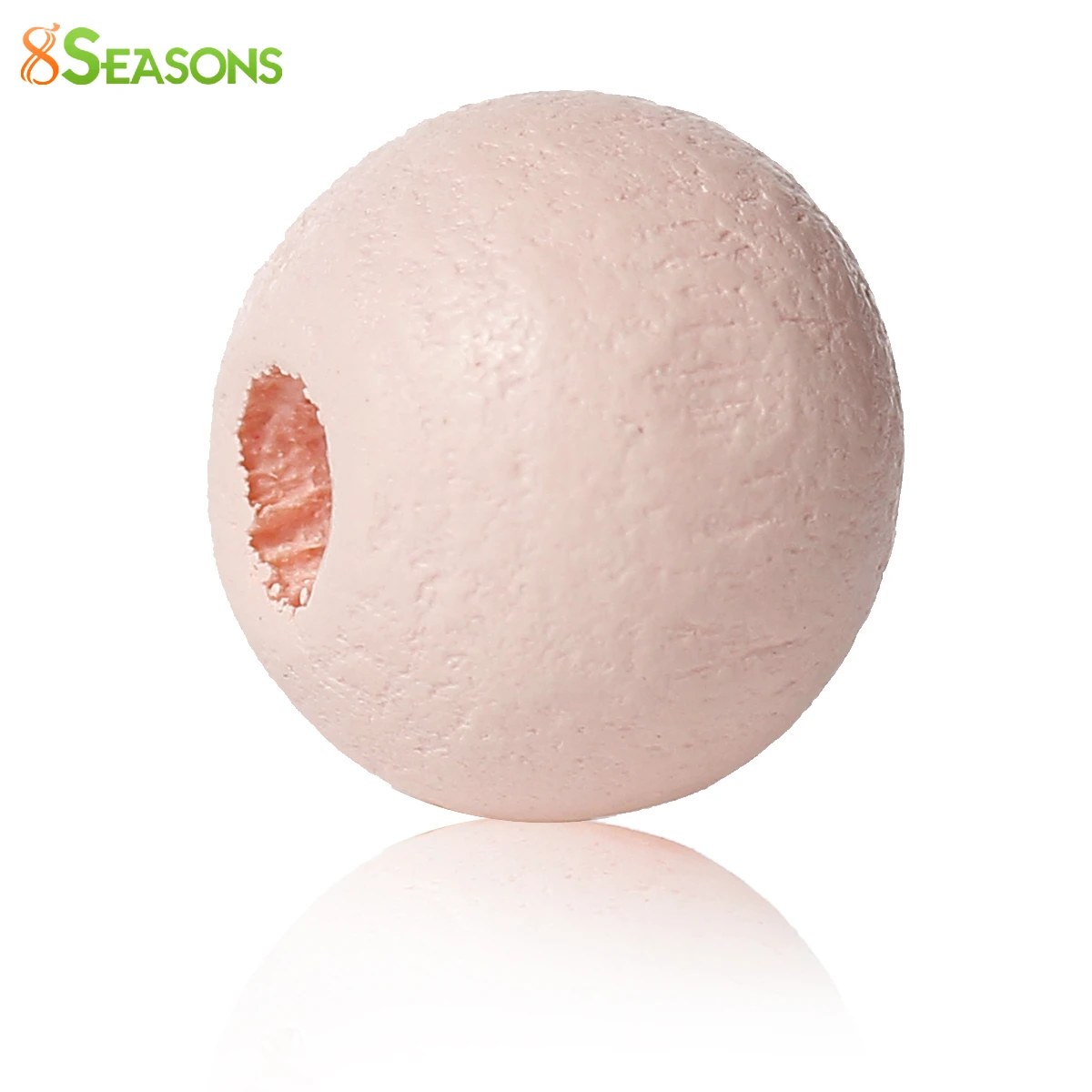 8 сезонов деревянные разделители Hinoki круглые светло-розовые диаметр 0 мм (3/8 дюйма)