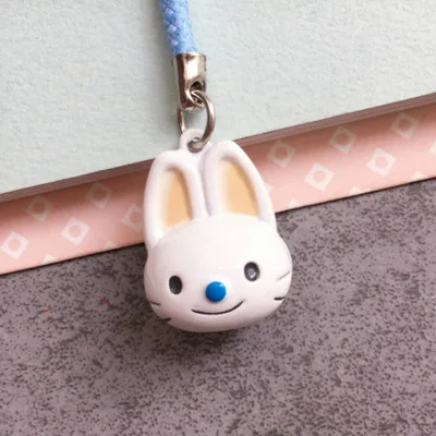 Оптовая продажа 60 шт. кавайные мини животные смешанный медный колокольчик шарм